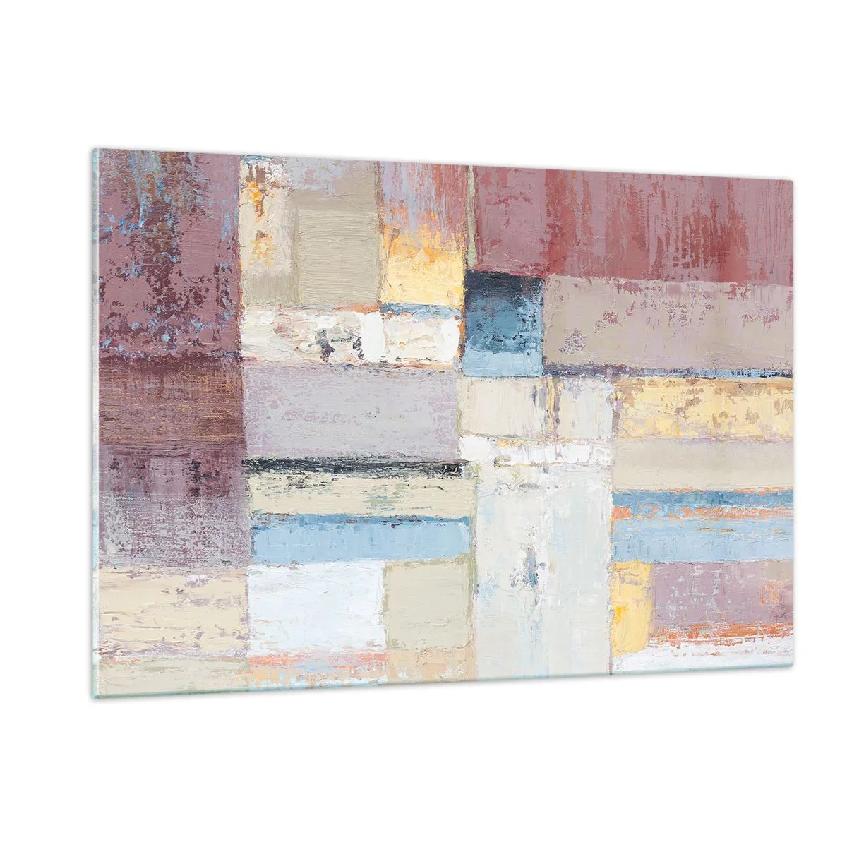 Obraz na skle - Kľud geometrie - 120x80 cm