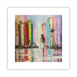 Plagát - Poď so mnou - 30x30 cm