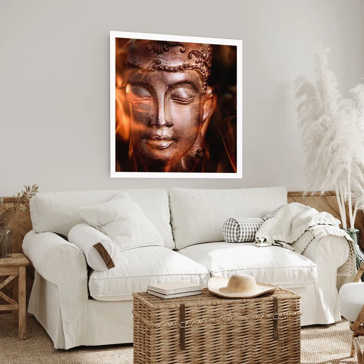 Plagát - Existuje iba tu a teraz - 30x30 cm