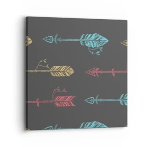 Obraz na plátne - Do jednej rady - 30x30 cm