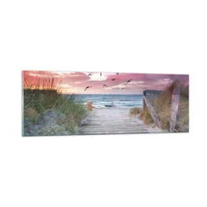 Obraz na skle - Baltská impresia - 90x30 cm