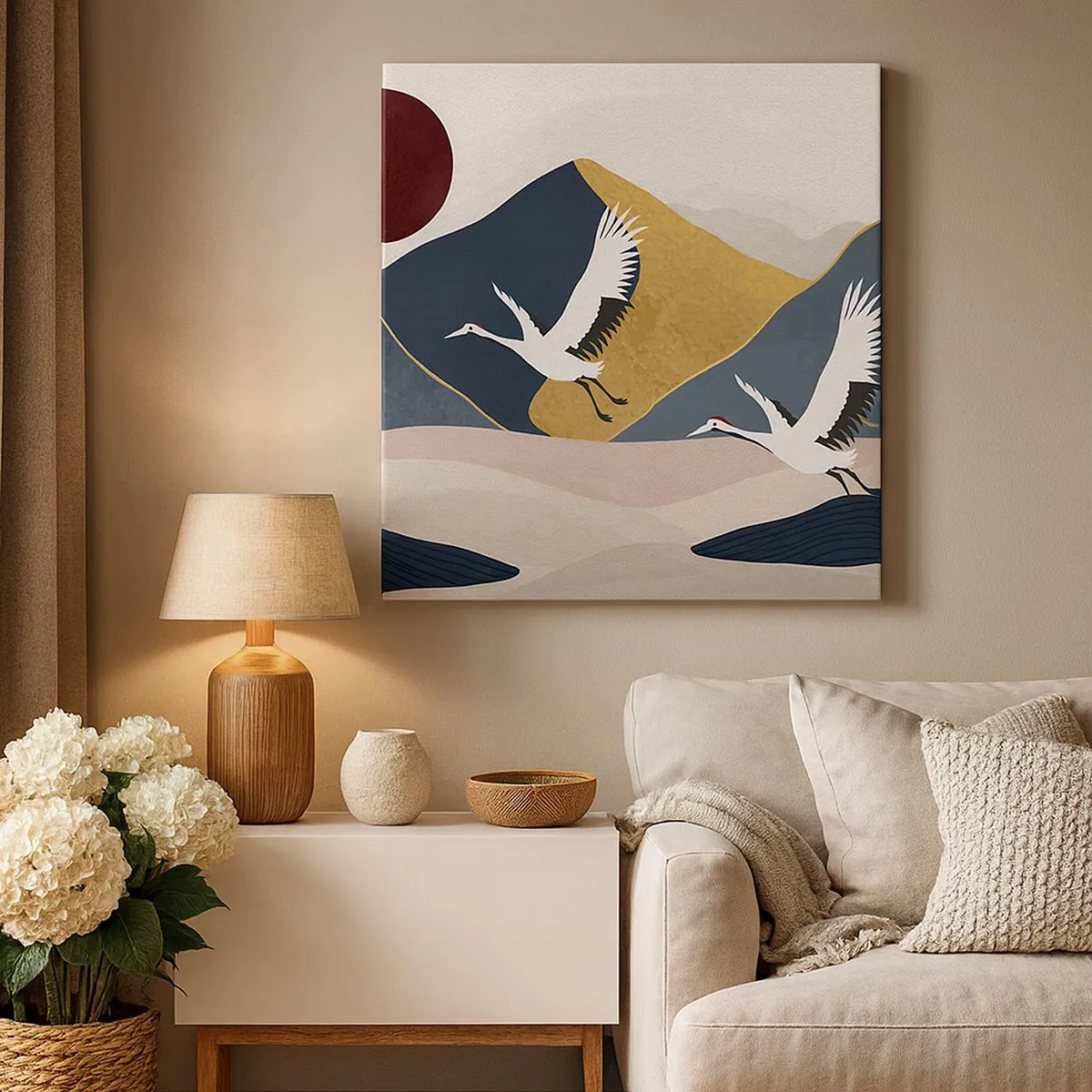 Obraz na plátne - Opäť ubehol ďalší deň - 30x30 cm