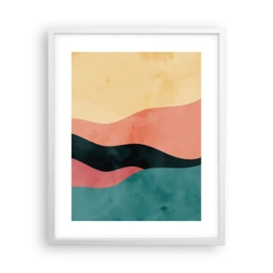 Plagát v bielom ráme - Kompatibilný nesúlad - 40x50 cm