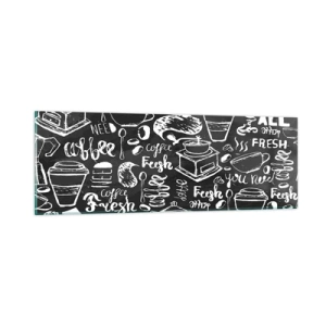 Obraz na skle - All you need is… - 90x30 cm