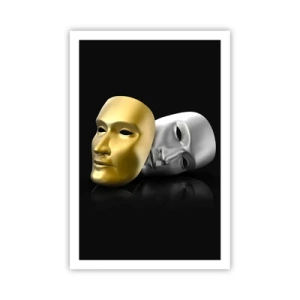 Plagát - Život je divadlo - 61x91 cm