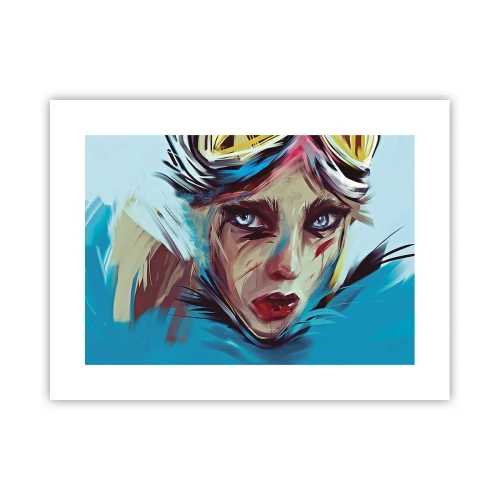 Plagát - Silničná bojovníčka - 40x30 cm