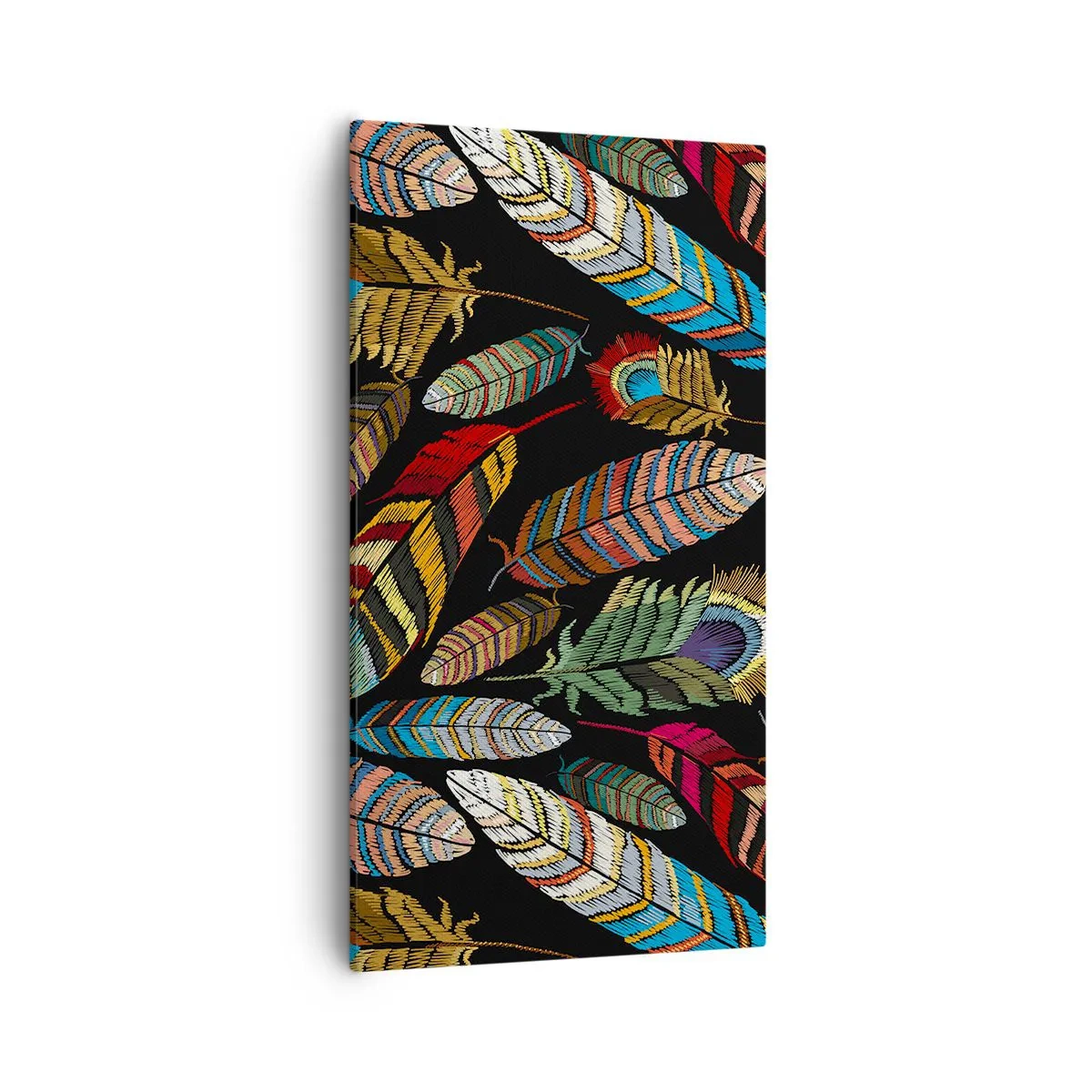 Obraz na plátne - Vtáčí karneval - 55x100 cm