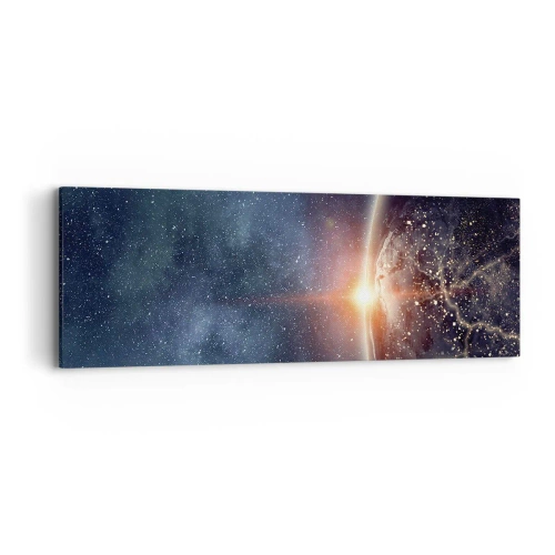 Obraz na plátne - V novej perspektíve - 90x30 cm