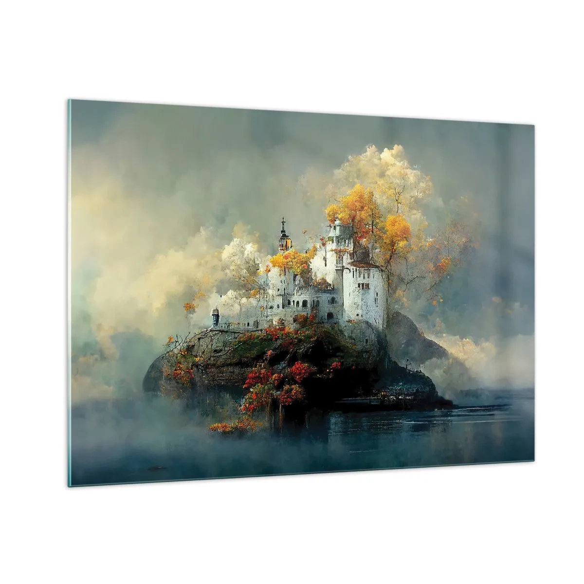 Obraz na skle - Začiatok romantického príbehu - 100x70 cm