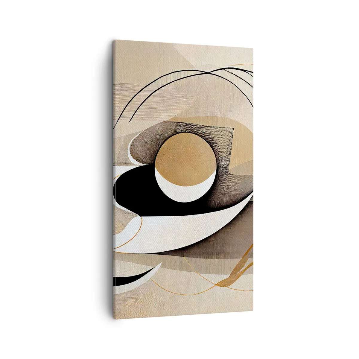 Obraz na plátne - Kompozícia: podstata vecí - 45x80 cm