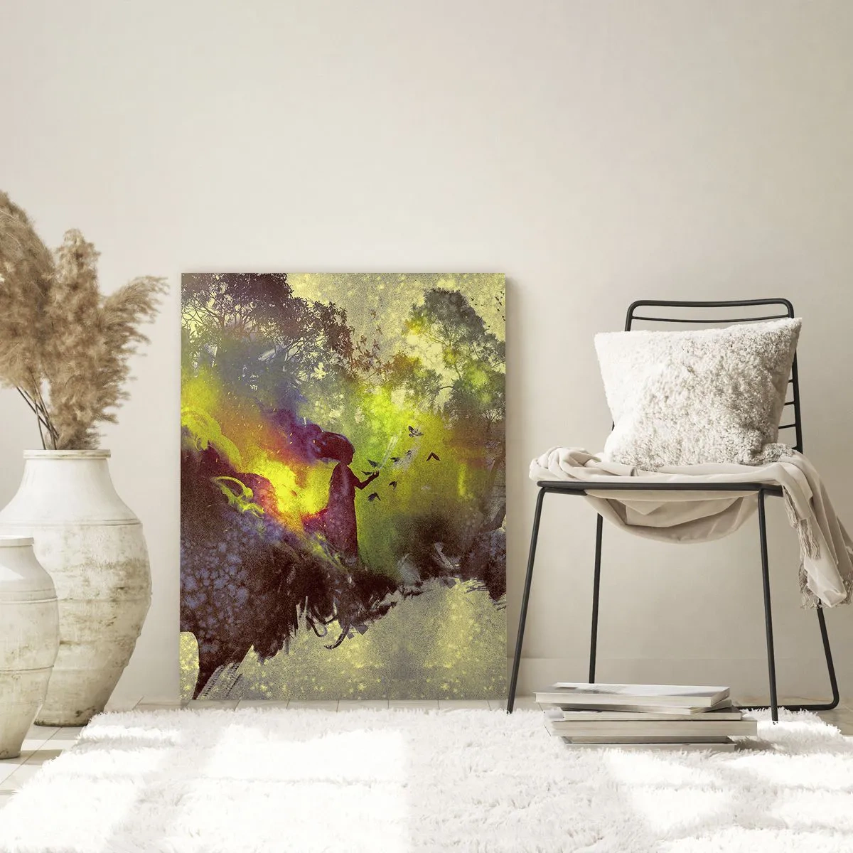 Obraz na skle - Matka Príroda - 50x70 cm