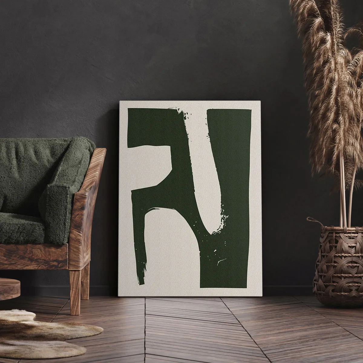 Obraz na plátne - Zálivy v bielom - 65x120 cm