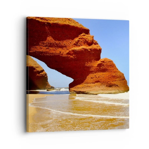 Obraz na plátne - Voda a vietor po tisíce rokov - 30x30 cm