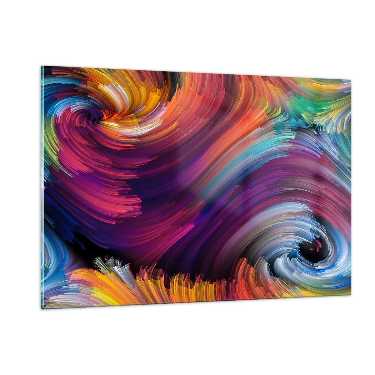 Obraz na skle - Začiatok nového sveta - 120x80 cm