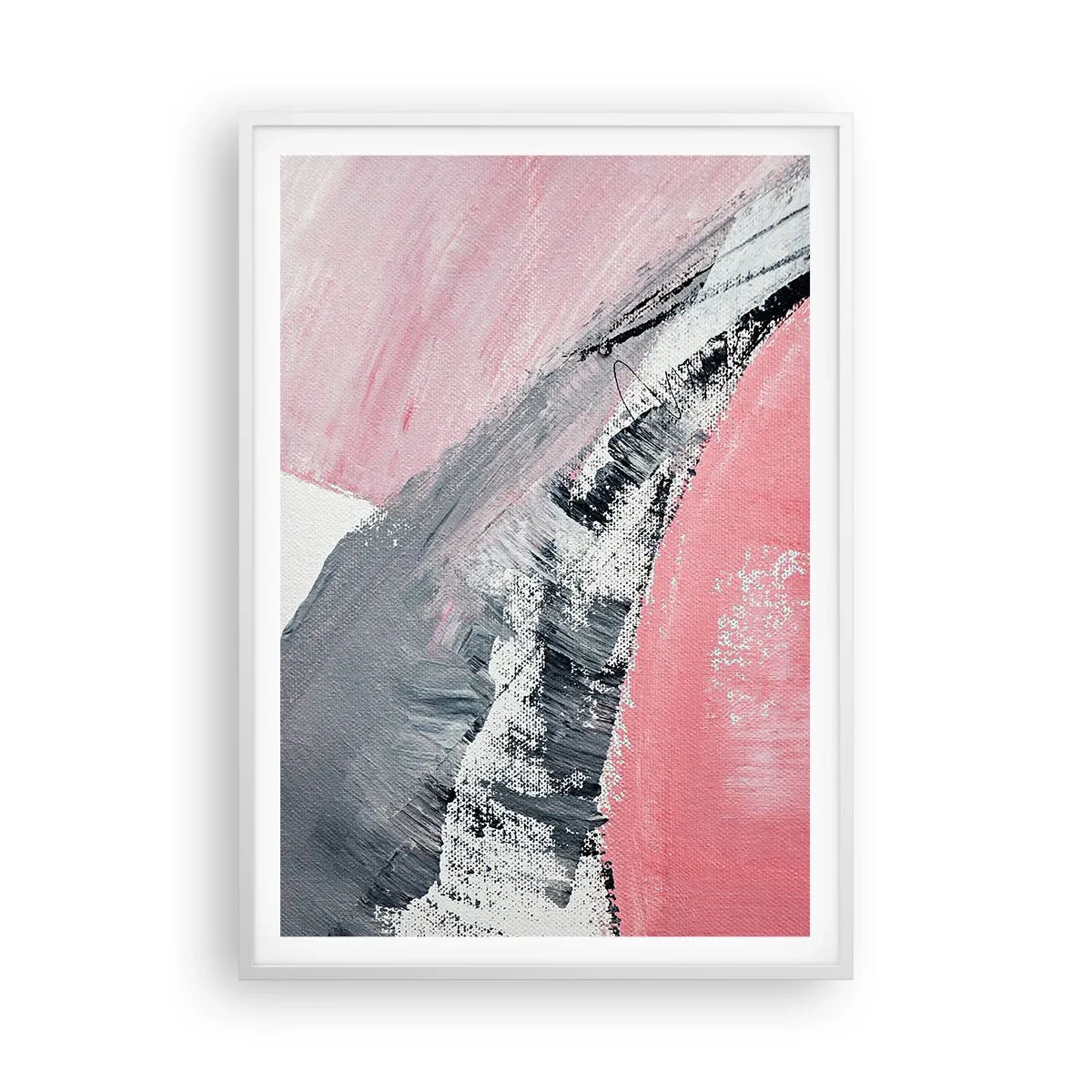 Plagát v bielom ráme - Zladená kompozícia - 70x100 cm