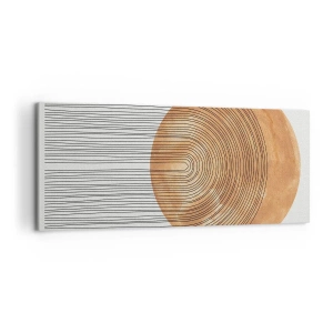 Obraz na plátne - Slnečná kompozícia - 100x40 cm