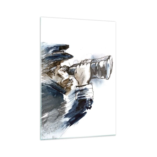 Obraz na skle - Desať na Beaufortovej stupnici! - 70x100 cm