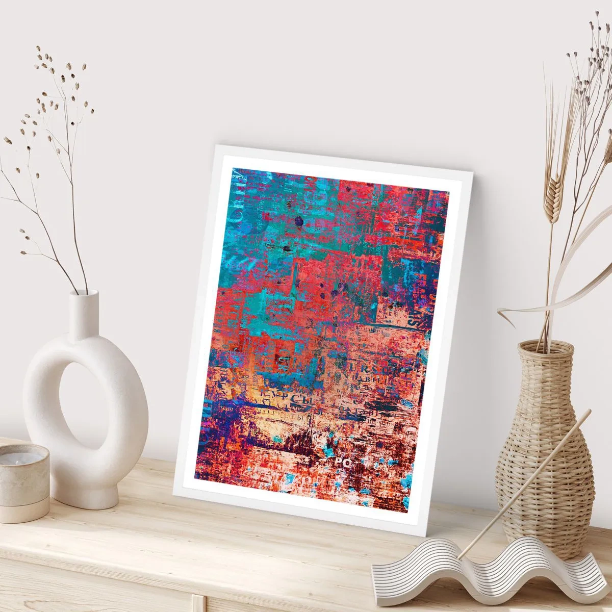 Plagát v bielom ráme - Pamäť a zabudnutie - 50x70 cm