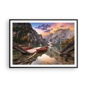 Plagát v čiernom ráme - Sľub dňa - 100x70 cm