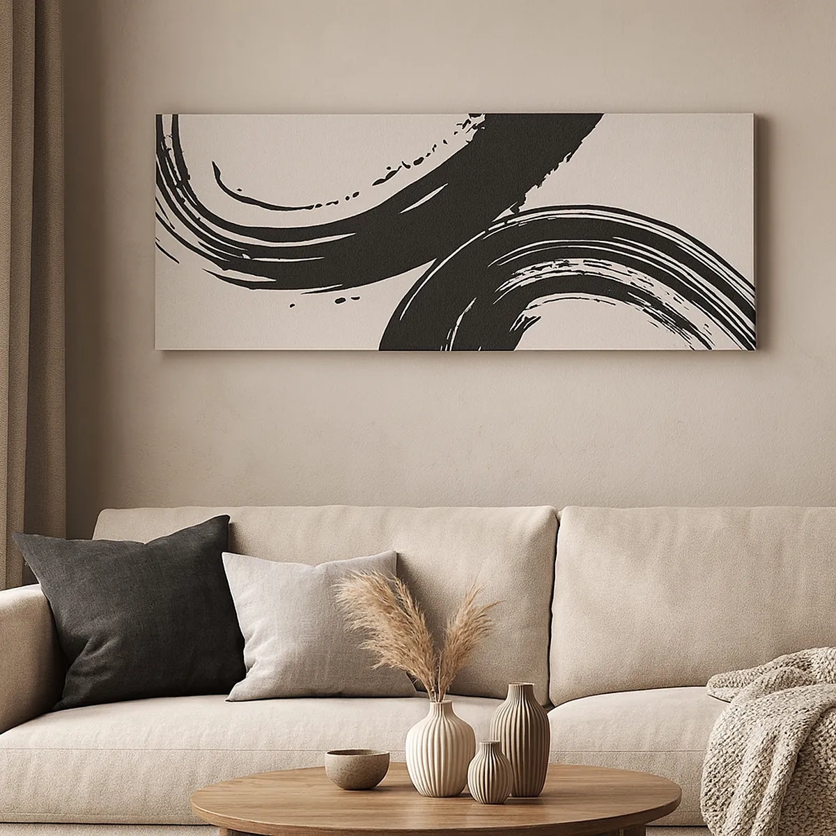 Obraz na plátne - S rozmachom a dookola - 30x30 cm