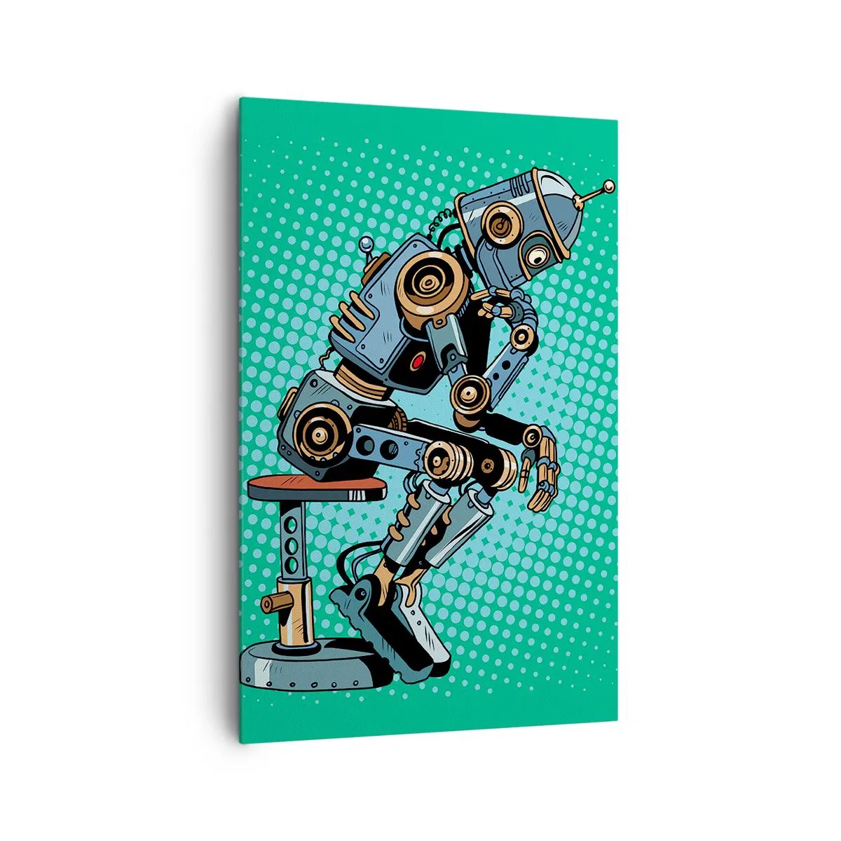 Obraz na plátne - Nad podstatou bytia - 80x120 cm