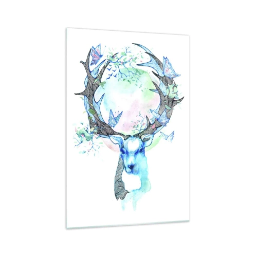 Obraz na skle - Sila a jemnosť prírody - 70x100 cm