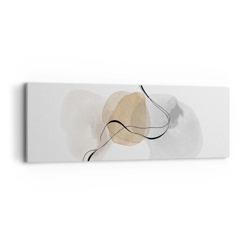 Obraz na plátne - Vzdušné korálky - 90x30 cm