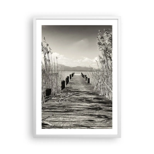 Plagát v bielom ráme - V ústraní tráv - 50x70 cm