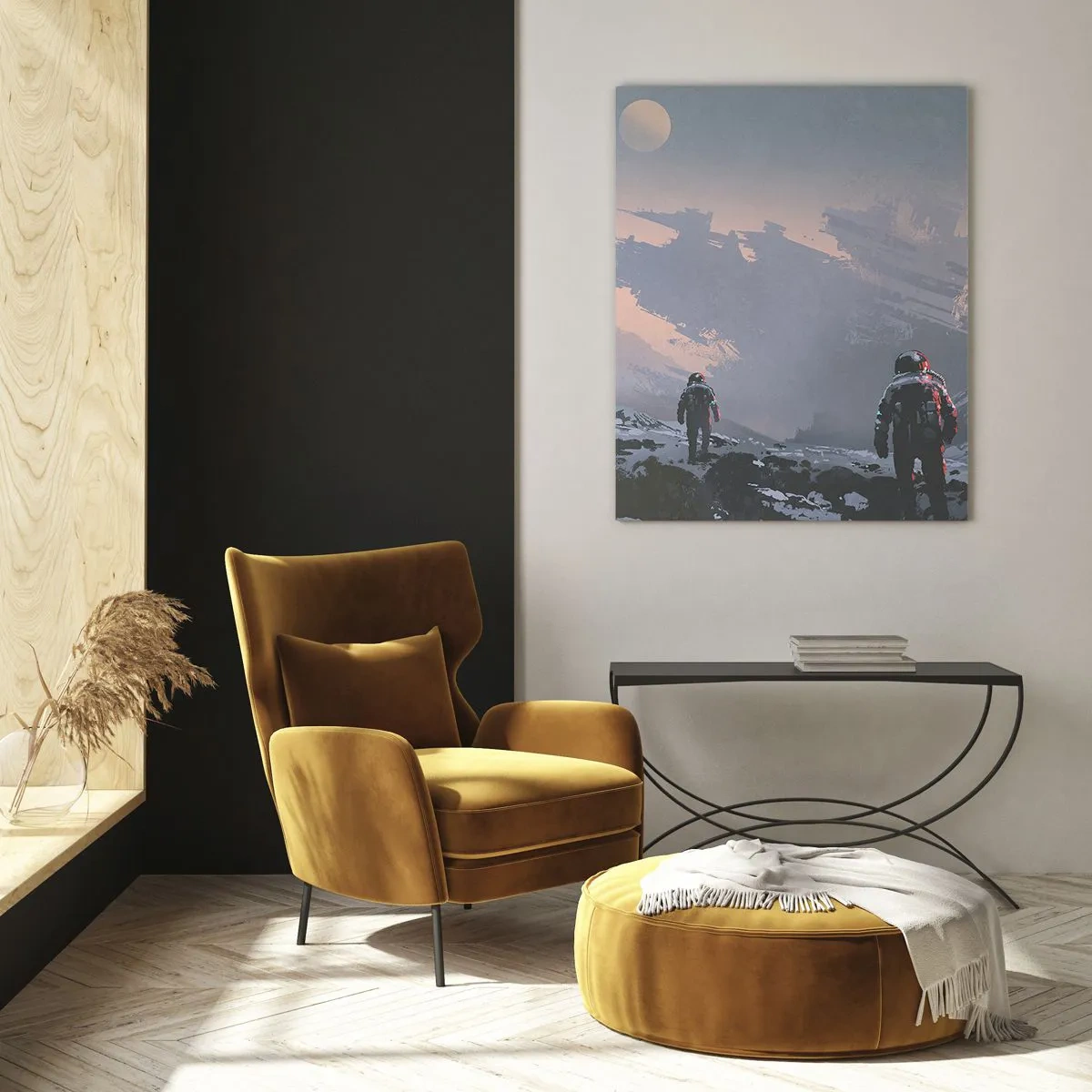 Obraz na skle - Pod neznámou hviezdou - 50x70 cm
