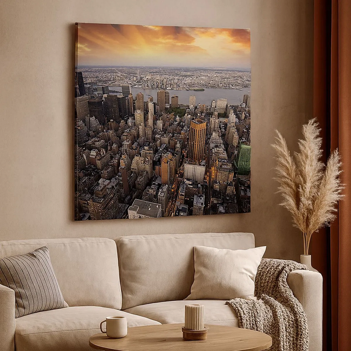 Obraz na plátne - Búšiace srdce našej doby - 30x30 cm