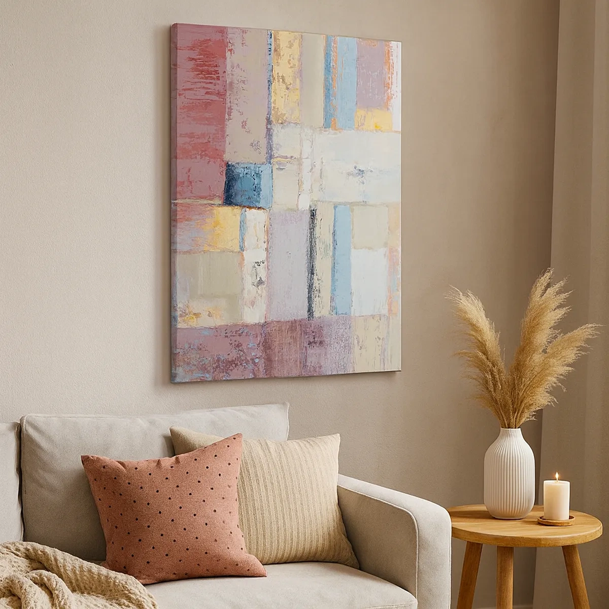 Obraz na plátne - Kľud geometrie - 50x70 cm