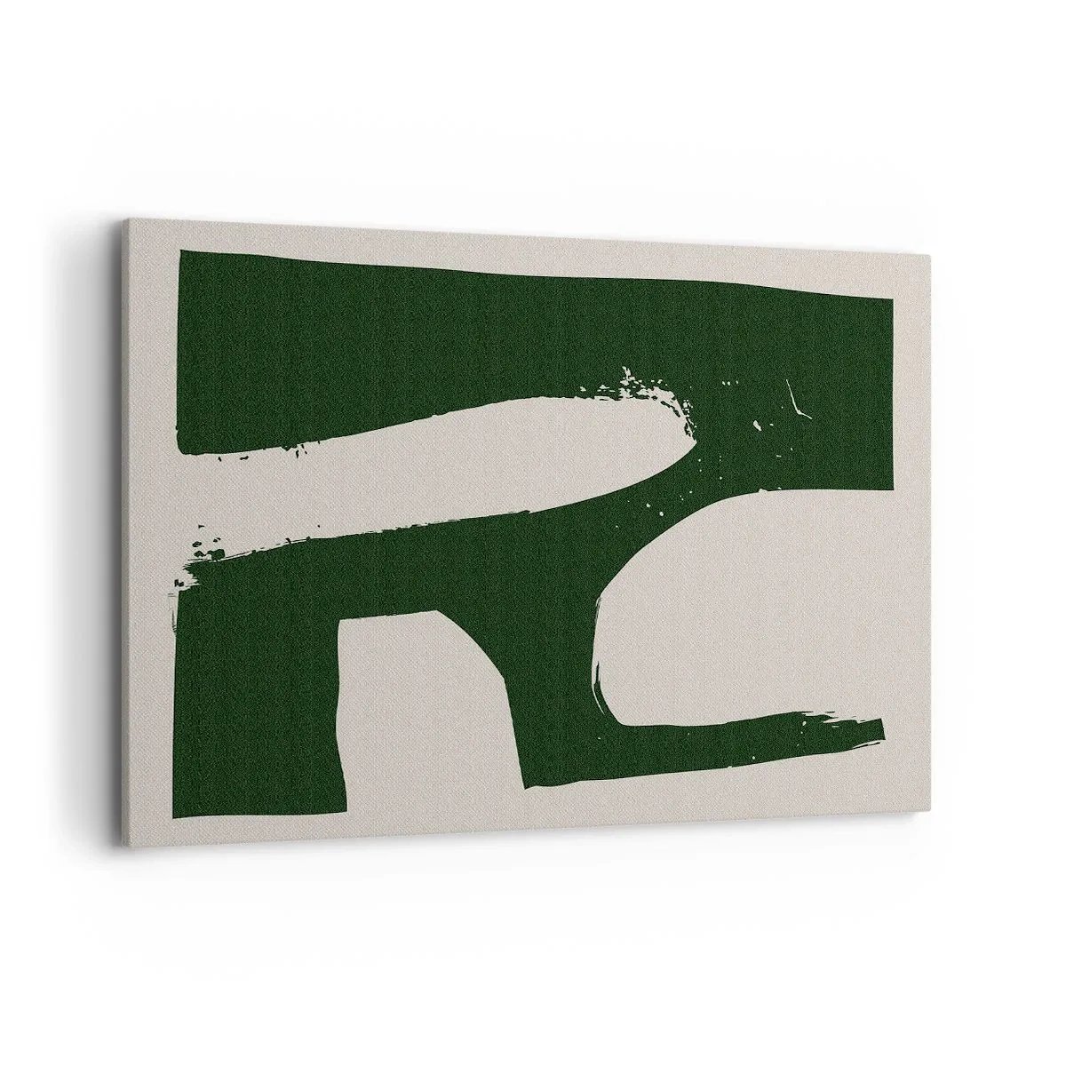 Obraz na plátne - Zálivy v bielom - 120x80 cm