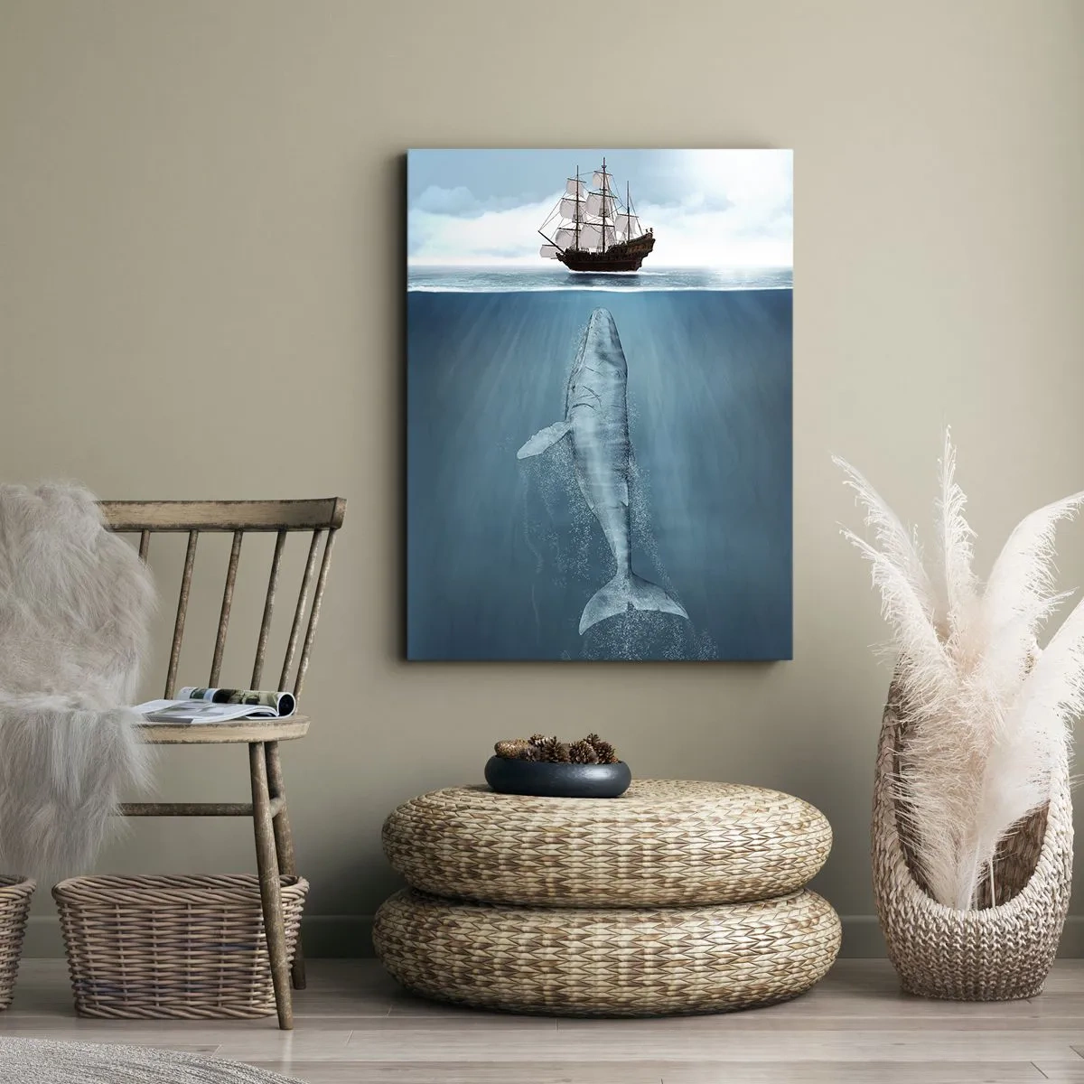 Obraz na plátne - Lepšie nevedieť - 70x100 cm