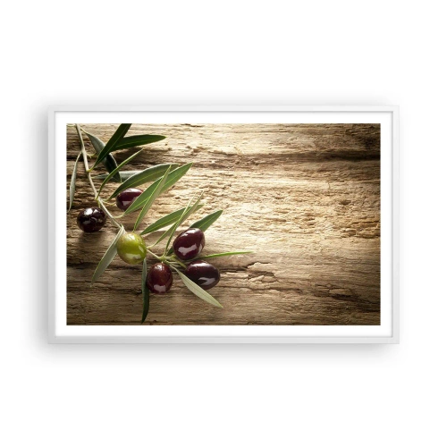 Plagát v bielom ráme - Priamo od prírody - 91x61 cm