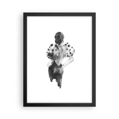 Plagát v čiernom ráme - Prešla hneď vedľa - 30x40 cm