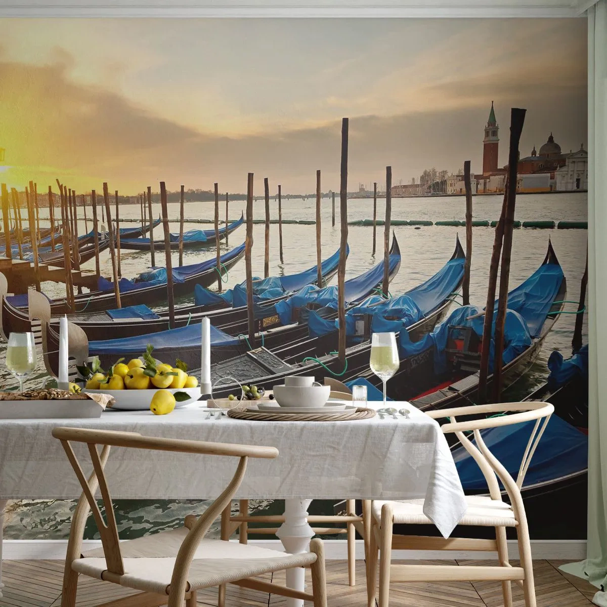 Fototapeta na mieru Premium Canvas - Kým nastane zmätok - Benátky, Mesto, Architektúra