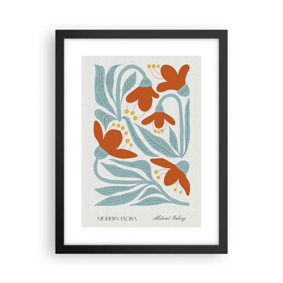 Plagát v čiernom ráme - K zemi, ku slnku - 30x40 cm