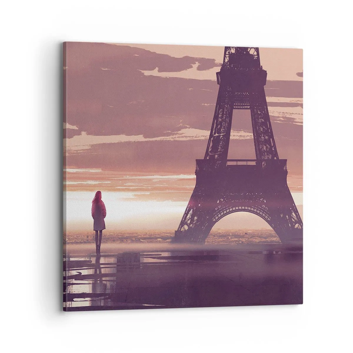 Obraz na plátne - Iba tie dve - 70x70 cm