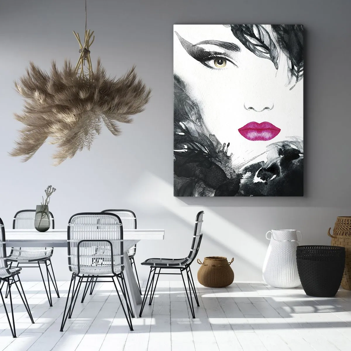 Obraz na plátne - Pozor! Femme fatale - 50x70 cm