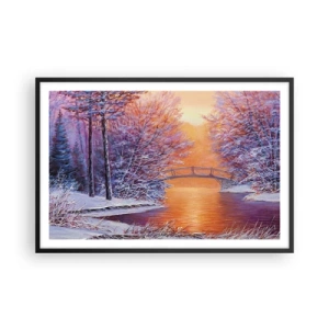 Plagát v čiernom ráme - Stretneme sa tu - 91x61 cm