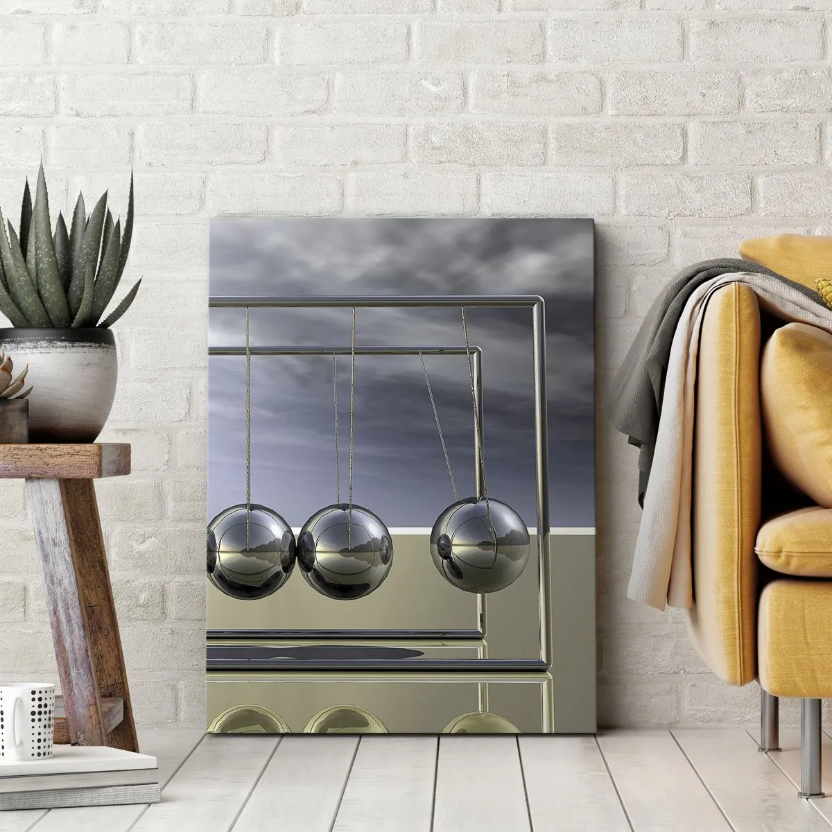 Obraz na plátne - Energia sveta - 55x100 cm