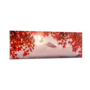 Obraz na skle - V japonskom štýle - 90x30 cm