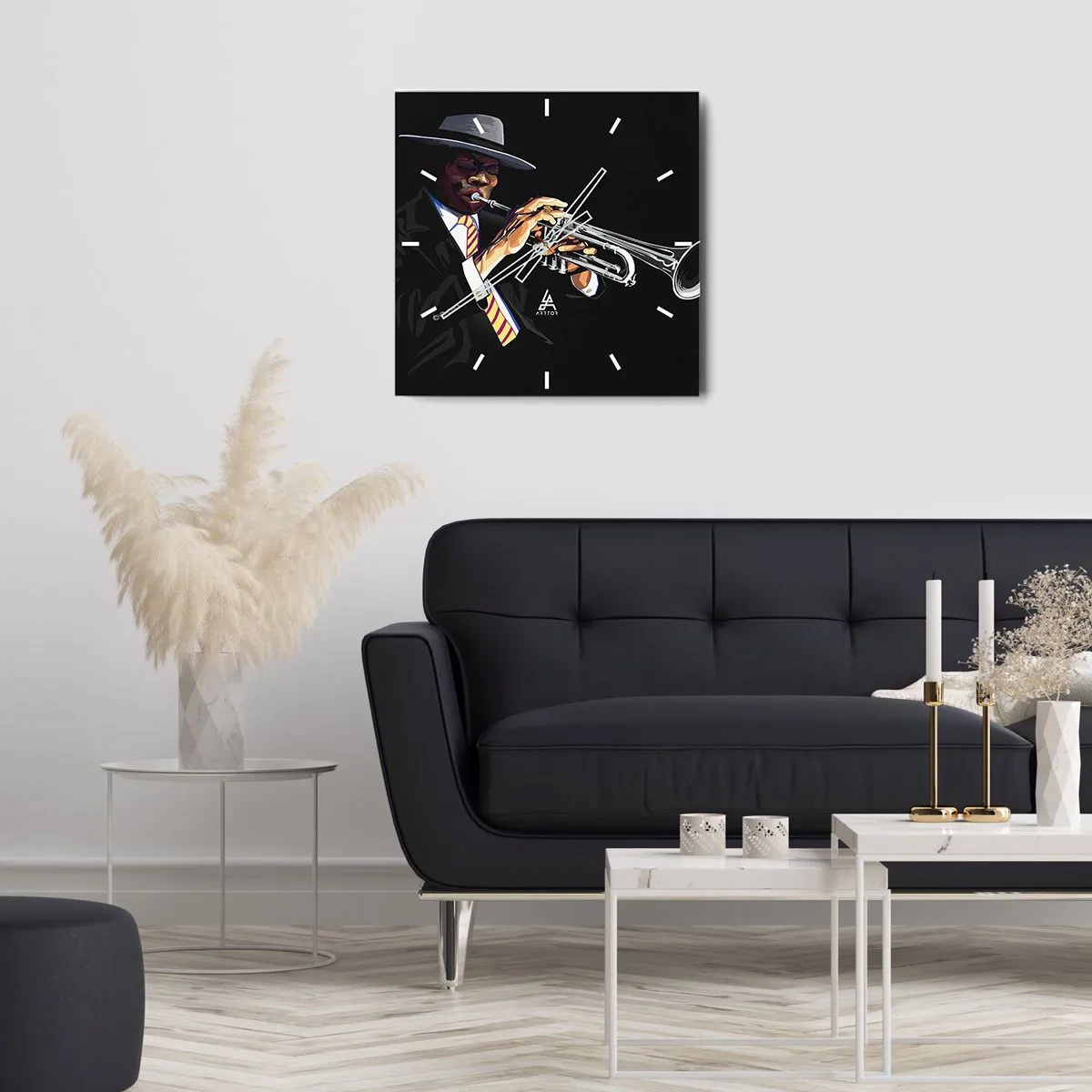 Nástenné hodiny - Kúzlo starej školy - 30x30 cm