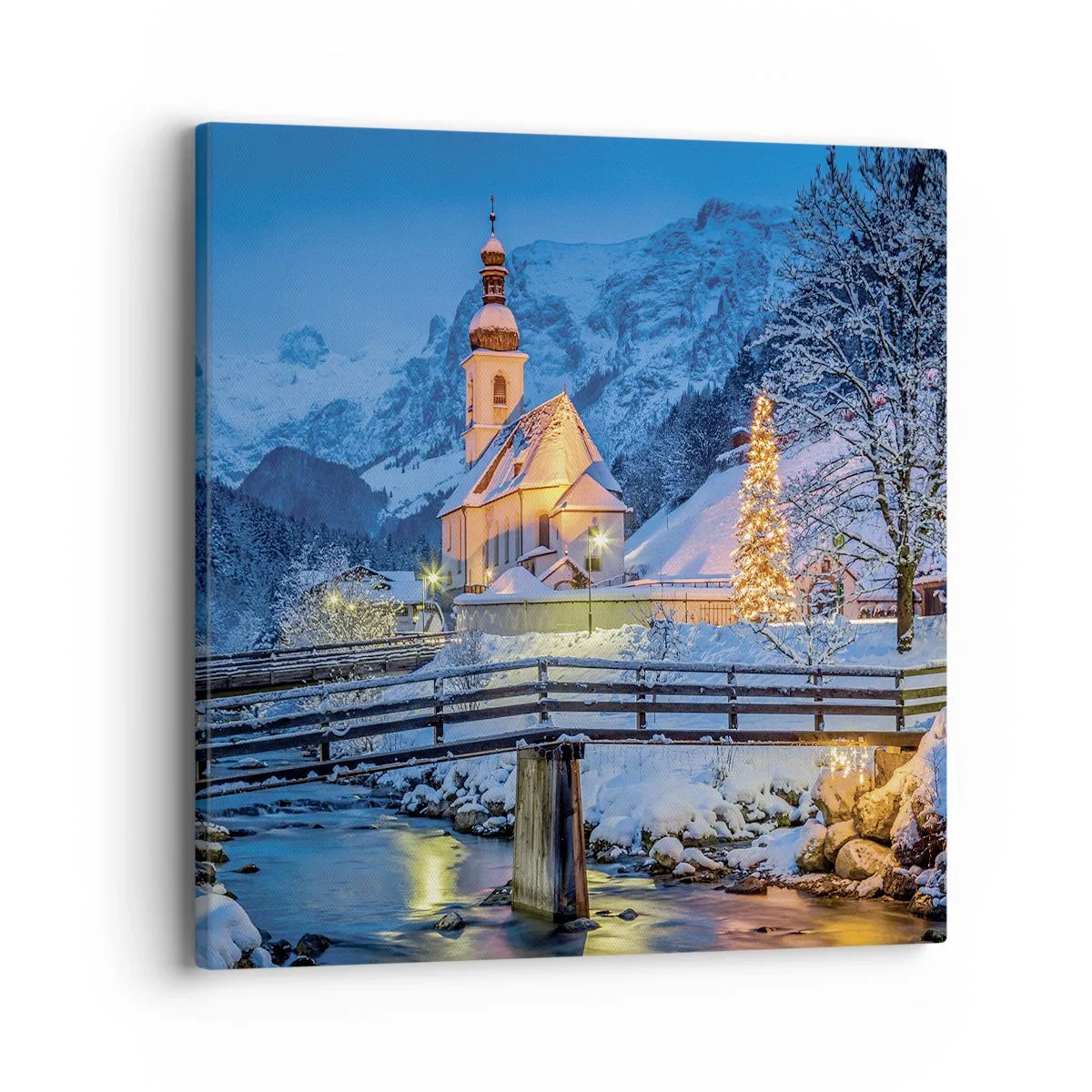 Obraz na plátne - Duch Vianoc - 40x40 cm