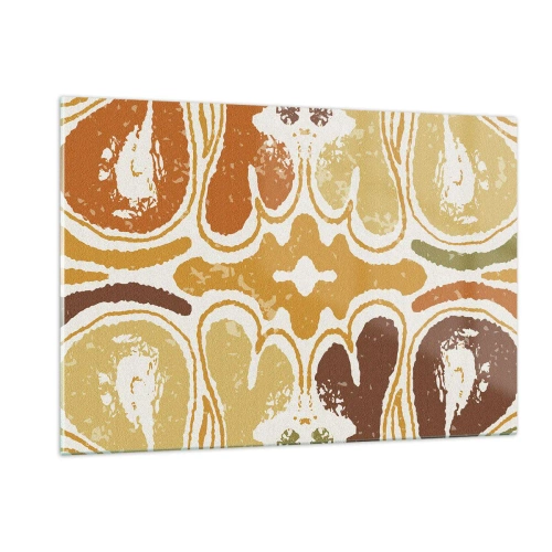 Obraz na skle - Sentimentálna abstrakcia - 120x80 cm