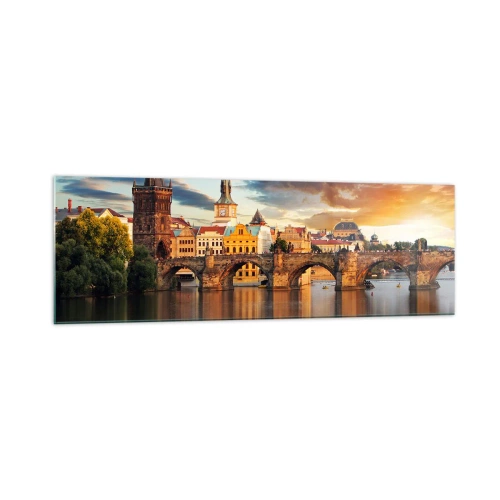 Obraz na skle - Krásna od pradávna - 160x50 cm