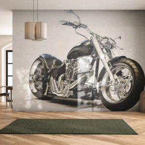 Samolepiaca Fototapeta Deluxe Sticker - Sila s charakterom - Automobilový priemysel, Motorka, Výlet - 100x70 cm