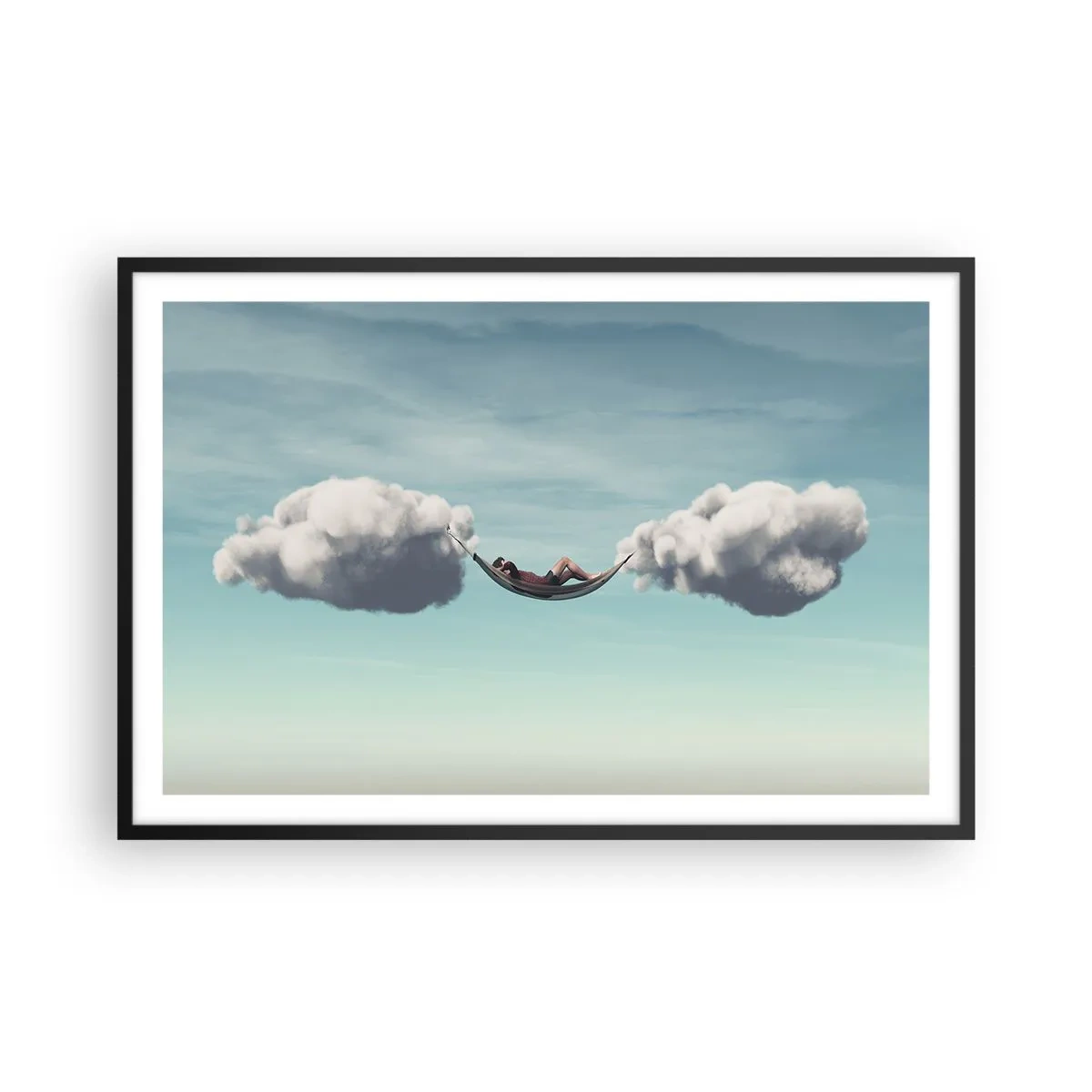Plagát v čiernom ráme - Blaženosť okamihu - 91x61 cm
