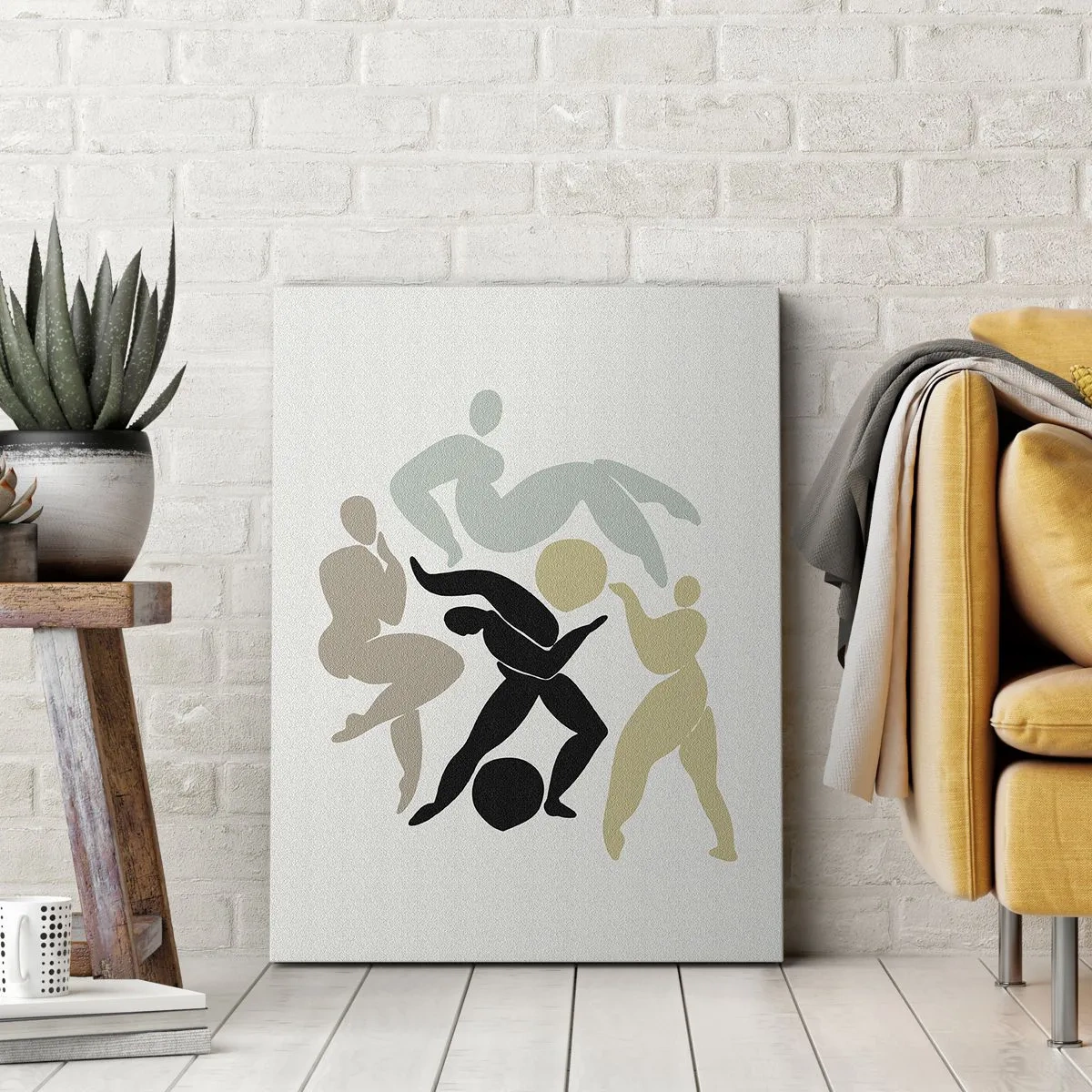 Obraz na plátne - Pohyb pre zdravie a krásu - 55x100 cm
