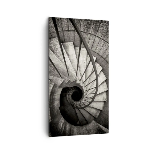 Obraz na plátne - Hore po schodoch, dole po schodoch - 45x80 cm